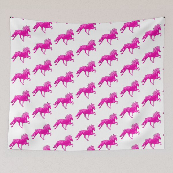 Item preview, Iconic Icelandic Horse Pink designed and sold by theaadesigns.