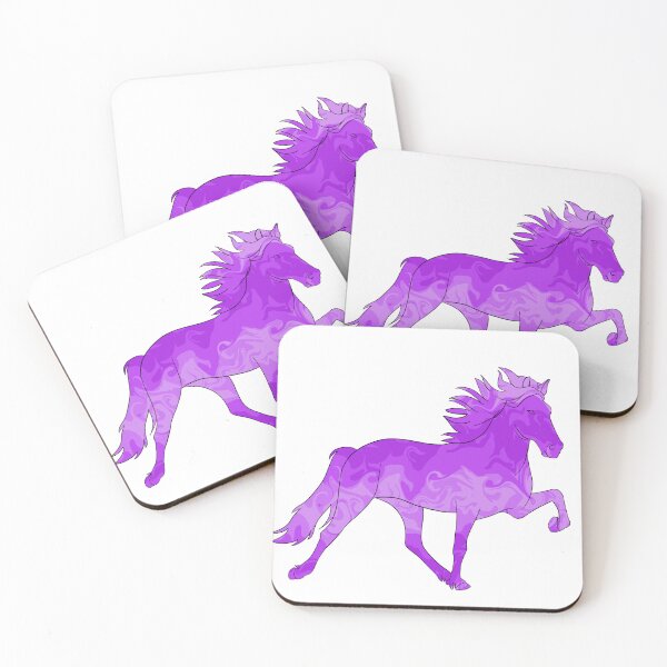 Item preview, Iconic Icelandic Horse Purple designed and sold by theaadesigns.