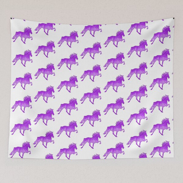 Item preview, Iconic Icelandic Horse Purple designed and sold by theaadesigns.