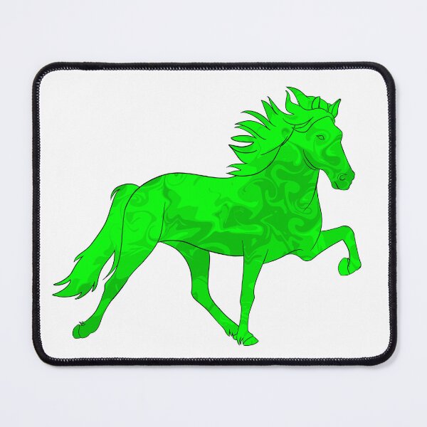 Item preview, Iconic Icelandic Horse Green designed and sold by theaadesigns.