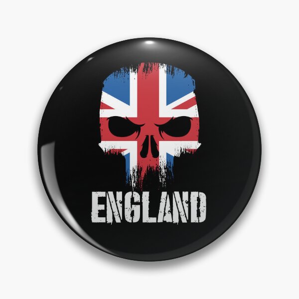 Artikelvorschau, England-Flaggen-Schädel Union Jack entworfen und verkauft von MasterKlaw.