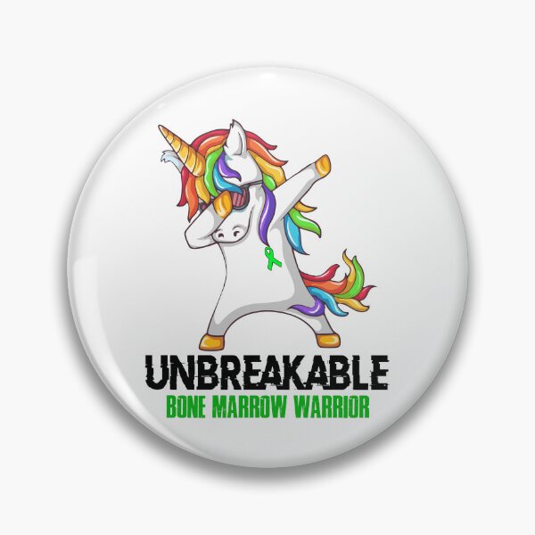 Item preview, Bone Marrow Awareness - Unicorn Bone Marrow Warrior Ribbon UNBREAKABLE designed and sold by Fernandezf.