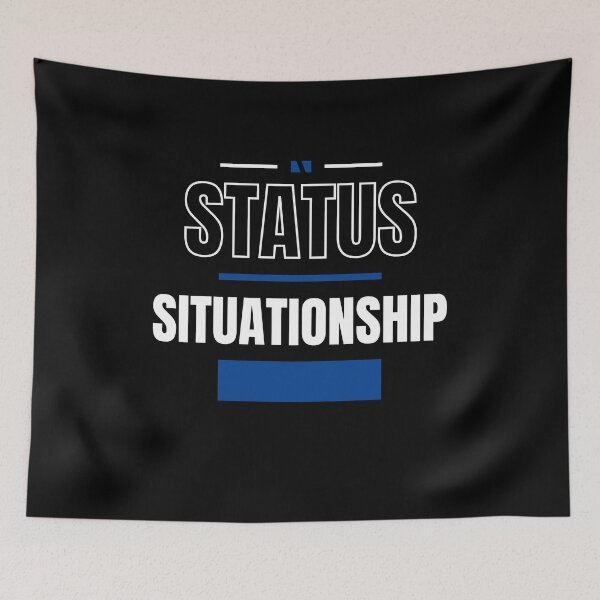Item preview, WHAT'S YOUR STATUS ? - FUNNY AND QUIRKY RELATIONSHIP STATUS designed and sold by JakNJill.