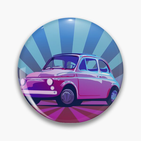 Item preview, Fiat 500 Cinquecento- In Living Color designed and sold by barbaraking35.