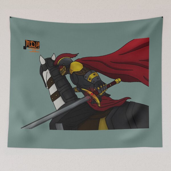 Item preview, Medieval Warrior Knight Red designed and sold by MDHairston2.