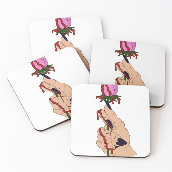 Item preview, bloody pink rose designed and sold by SarahBethM601.