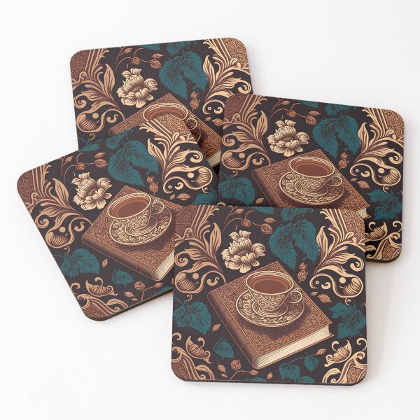 Item preview, Coffee and Books 2 designed and sold by Juliascutecornr.