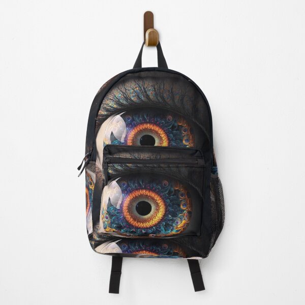 Item preview, Galaxy Space Eye Universe Close Up Stars and Planets Digital Art Blue Purple Dark designed and sold by Bitcoin-Fashion.