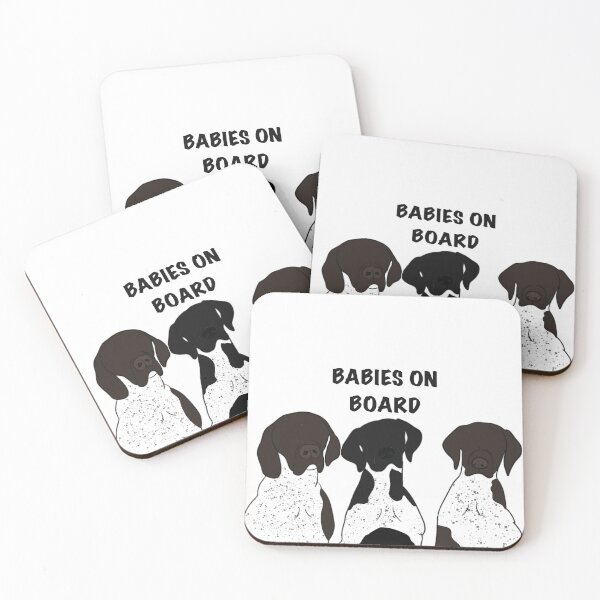 Item preview, Babies On Board German Shorthair Pointers designed and sold by Horsequeenozie.