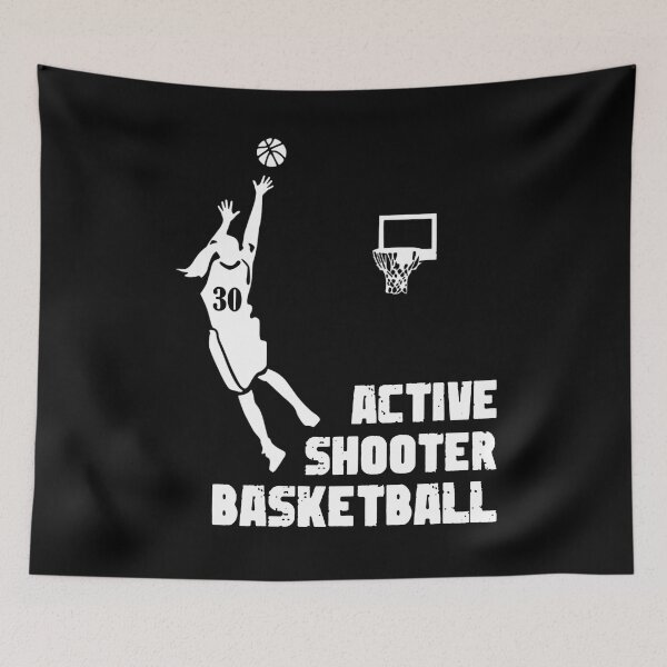 Item preview, Active Shooter Basketball,funny basket lover designed and sold by sami david ⭐⭐⭐⭐⭐.