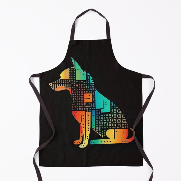 Item preview, Multicolored Computerized-Looking Dog #2 designed and sold by Galviato.