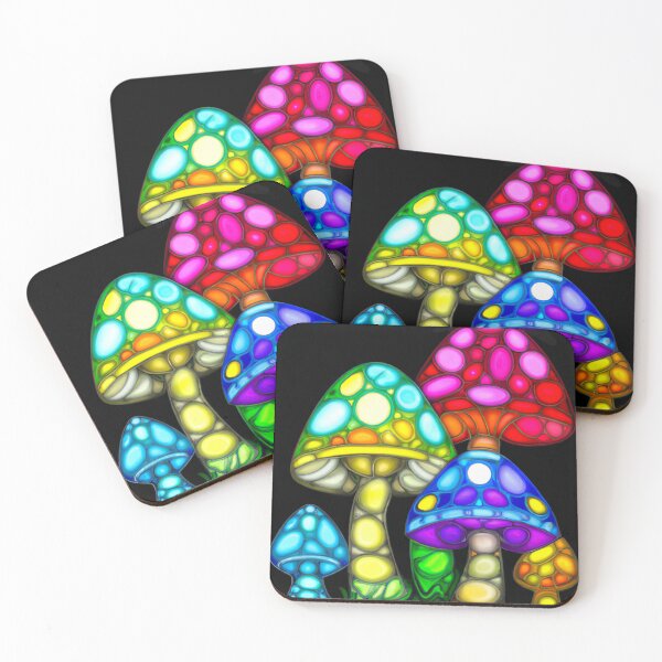 Item preview, Magic glowing mushrooms designed and sold by AnnikaSpika.