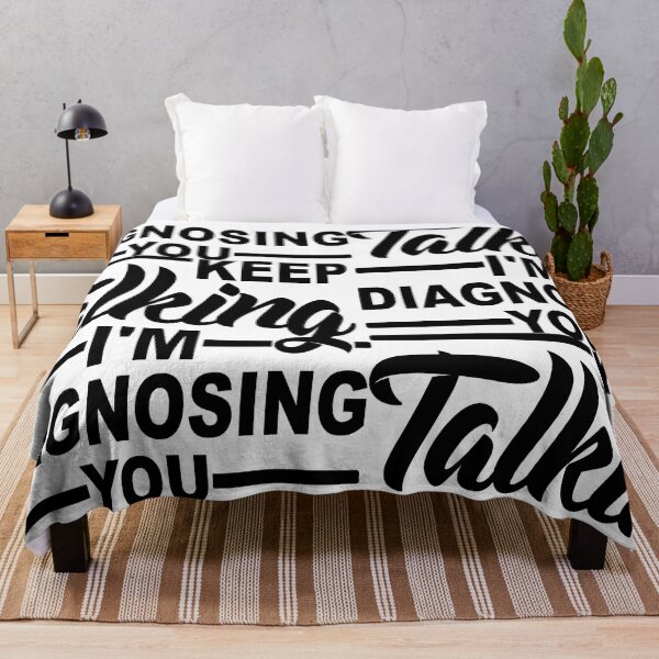 Item preview, Keep Talking I'm Diagnosing You funny psychology student gift designed and sold by AndalAE.