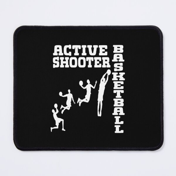 Item preview, Active Shooter Basketball,funny basket lover designed and sold by sami david ⭐⭐⭐⭐⭐.