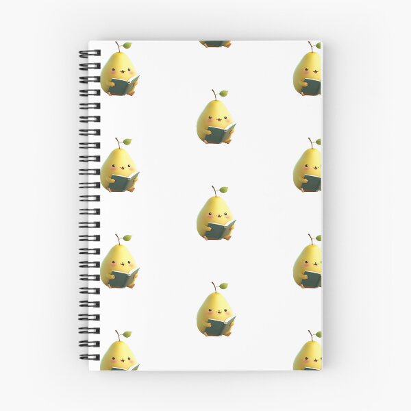 Item preview, Reading Pear Themed Character designed and sold by ByDigitalDream.