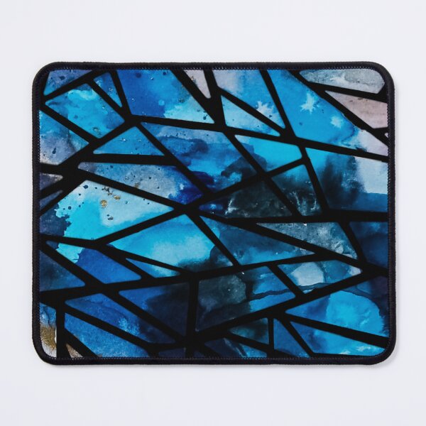 Item preview, Cyanide Shatter (abstract watercolor) designed and sold by Alane Fideler.
