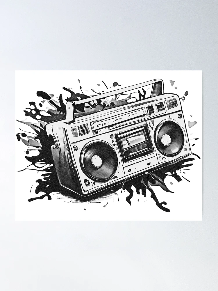トムサックス Boombox Retrospective Poster ポスター Tom Sachs