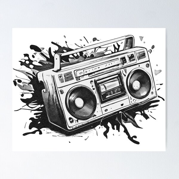 トムサックス Boombox Retrospective Poster ポスター Tom Sachs: Boombox Retrospective/ Space Program