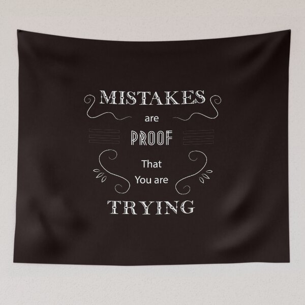 Item preview, Mistakes are Proof that You are Trying designed and sold by karyalangit.