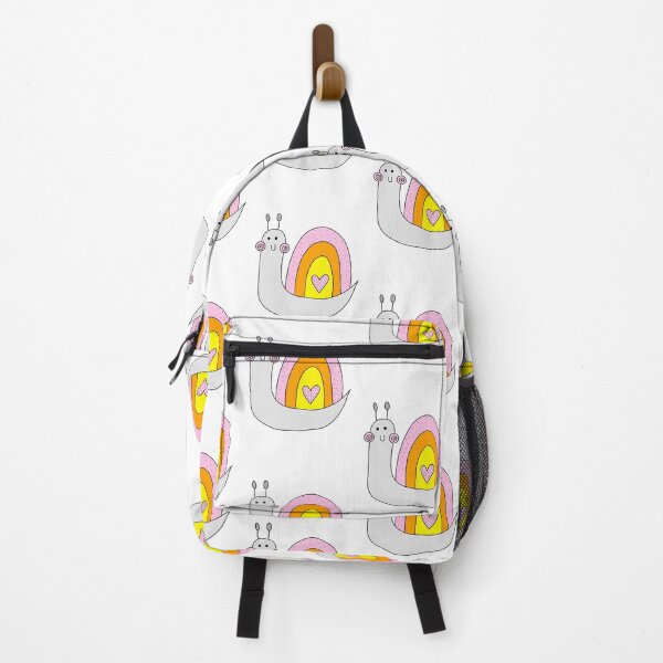 Artikelvorschau, Niedliche lustige Schnecke mit Regenbogenhaus – verspieltes und farbenfrohes Design für Naturliebhaber #1 entworfen und verkauft von Desings-by-Tina.