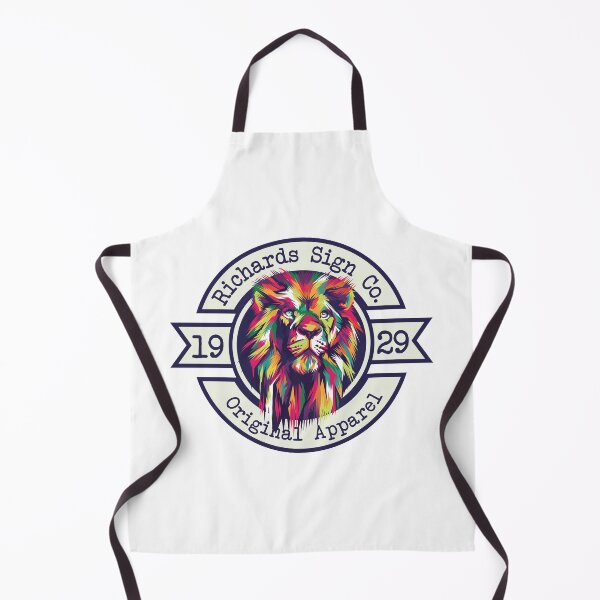Aperçu de l'œuvre Tête de Lion - Richards Sign Co. Vêtements originaux créée et vendue par RichardsSignCo.