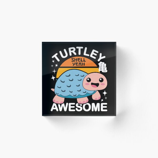 Item preview, Kawaii tortoise - turtley awesome designed and sold by Stil-Mix.