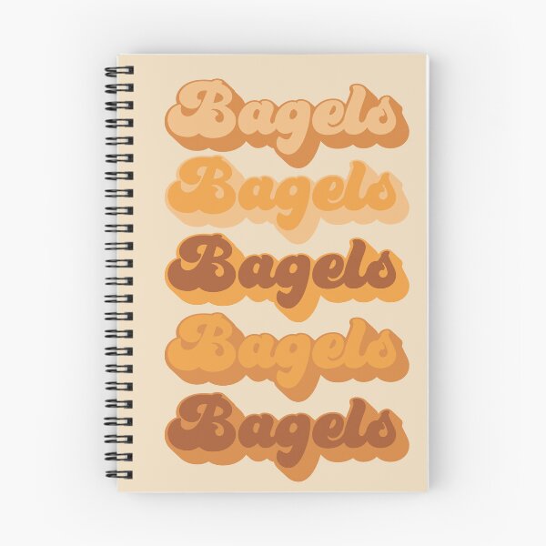 Item preview, Retro Aesthetic 70's Bagel Print Art designed and sold by MarzStudio.