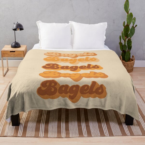 Item preview, Retro Aesthetic 70's Bagel Print Art designed and sold by MarzStudio.