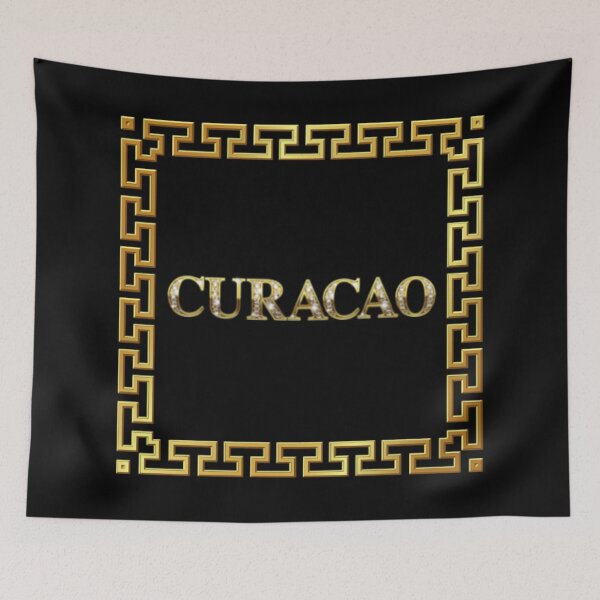 Item preview, Curacao Flag Tee, Designed With Caribbean Flag on It. Every Day Used or as a Gift, This Tshirt Is So Simple and Nice to Wear. designed and sold by The Best Trending Now!.