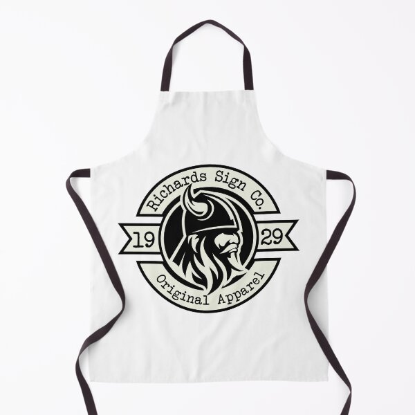 Artikelvorschau, Wikingerhelm Schwarzes Logo - Richards Sign Co. Original Apparel entworfen und verkauft von RichardsSignCo.