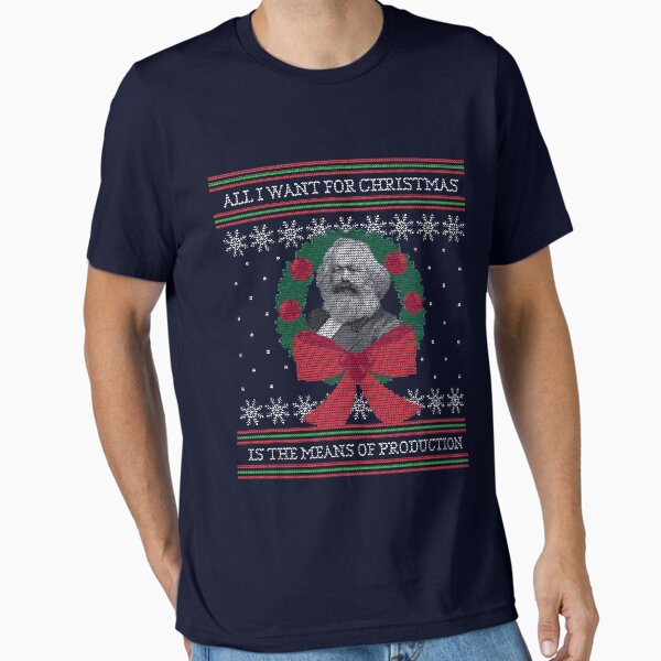 Artikel-Vorschau von Karl Marx "Ergreifen Sie die Produktionsmittel" Lustiger hässlicher Weihnachtspullover, designt und verkauft von shaggylocks.