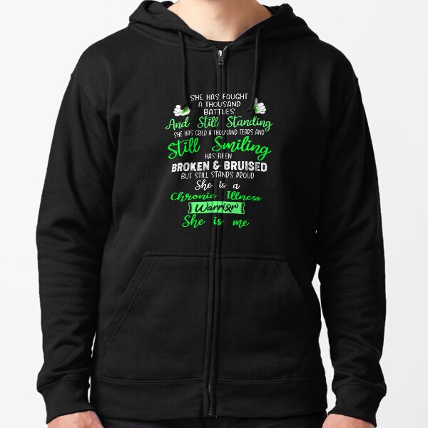 Item preview, Chronic Illness Warrior SHE IS ME - Support Chronic Illness Fighter Gifts designed and sold by Berriosly.