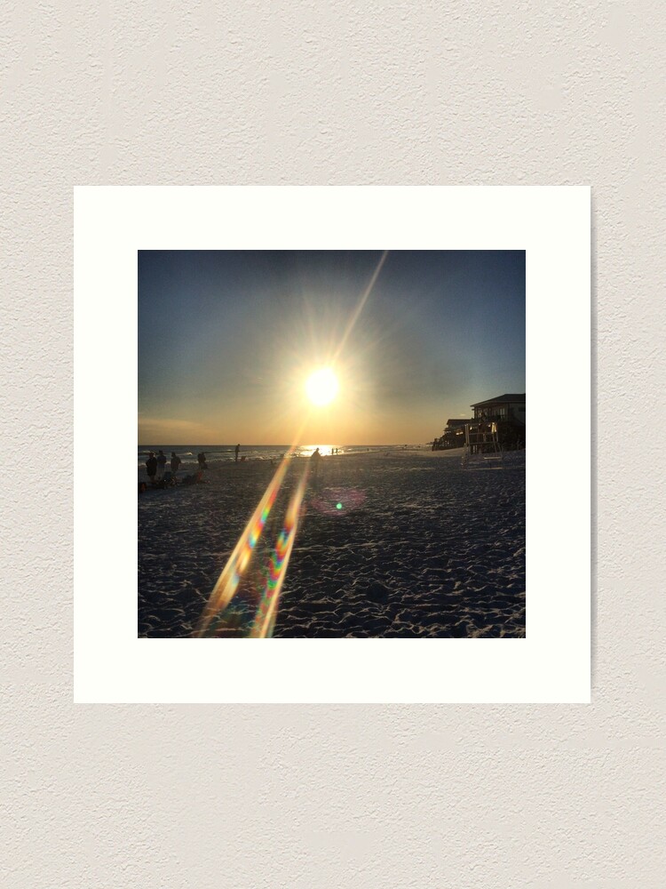Thumbnail 1 of 3, Art Print, Florida Beach designed and sold by boss0501.