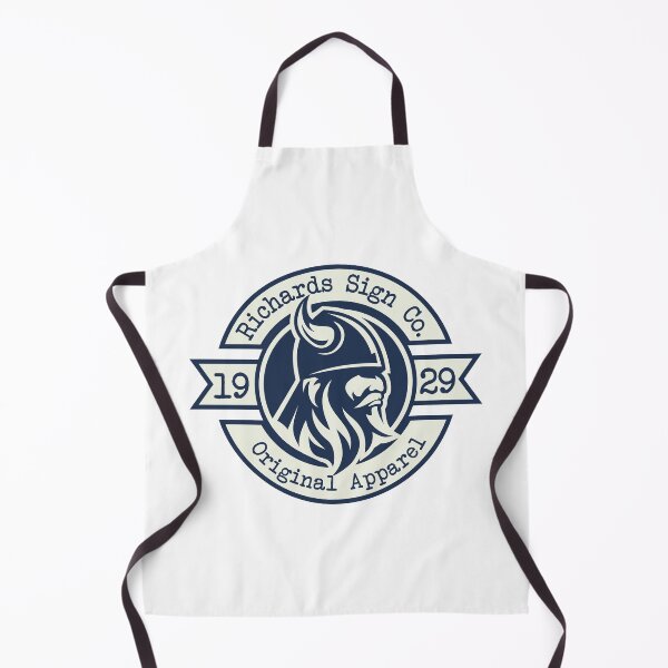 Item preview, Viking Helmet Blue Logo - Richards Sign Co. Original Apparel designed and sold by RichardsSignCo.