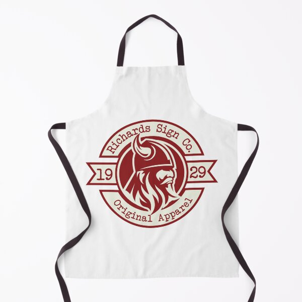 Artikelvorschau, Wikingerhelm Rotes Logo - Richards Sign Co. Original Apparel entworfen und verkauft von RichardsSignCo.
