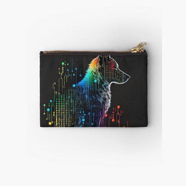 Item preview, Multicolored Computerized-Looking Dog #4 designed and sold by Galviato.