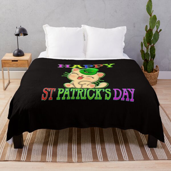 Item preview, Happy St Patricks Day Cat designed and sold by Angelle55.