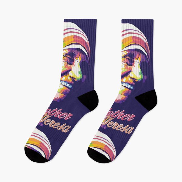 Item preview, Mother Teresa colorful artwork designed and sold by PoliticsPrint.