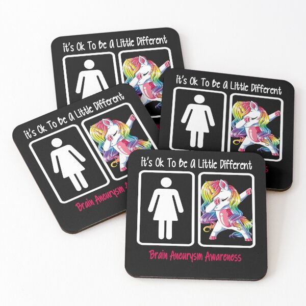 Item preview, Brain Aneurysm Awareness - It is Ok To Be A Little Different designed and sold by RekaJoJo.