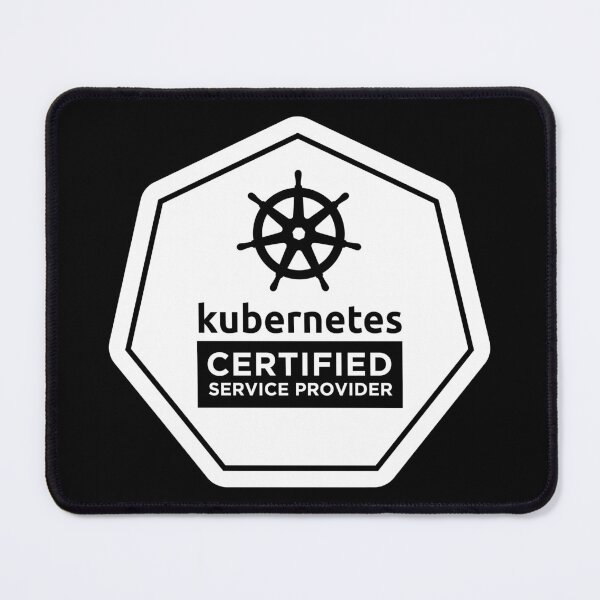 Item preview, white transparent kubernetes certified docker devops sticker designed and sold by developerfriday.