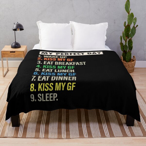 Item preview, My Perfect Day is when I Kiss my Girlfriend Funny Cool GF & Girlfriends Gift designed and sold by Mannoucha ⭐⭐⭐⭐⭐ ( 1,978 reviews ).