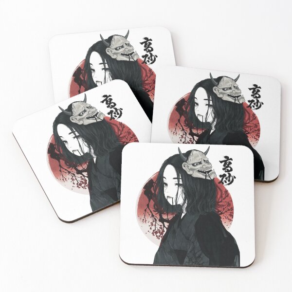 Item preview, Japanese Cute Geisha Samurai Rising Sun designed and sold by OWLvision33.