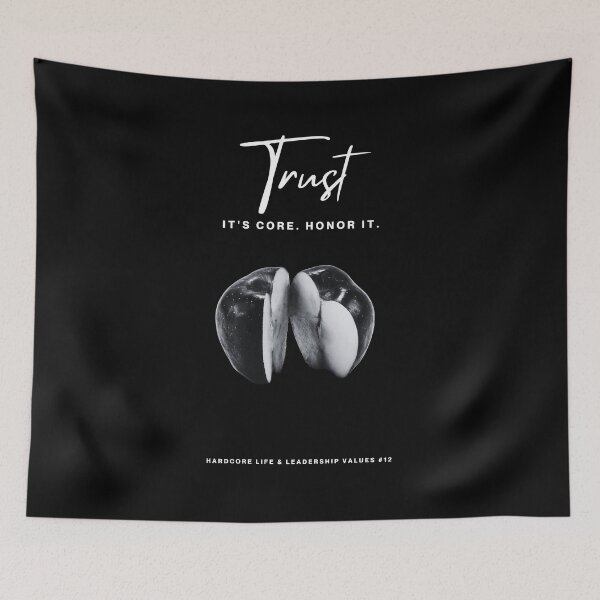 Item preview, TRUST: It's Core. Honor It. (#12 in the 'Hardcore Life & Leadership Values' Collection) designed and sold by ashowofvalues.