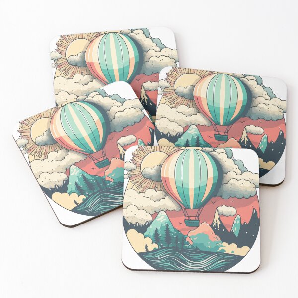 Item preview, Hot Air Balloon Adventure designed and sold by Meloncholai.