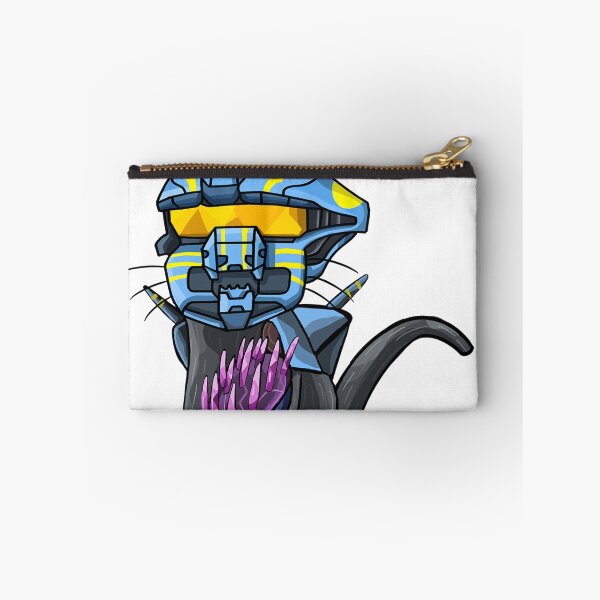 Item preview, Halo Raider cat blue designed and sold by dedpotato.