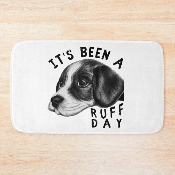 Item preview, It's Been a Ruff Day Pet Lovers Cute Beagle Puppy designed and sold by SaintMari.