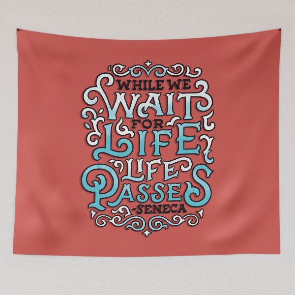 Item preview, While We Wait for Life designed and sold by polliadesign.