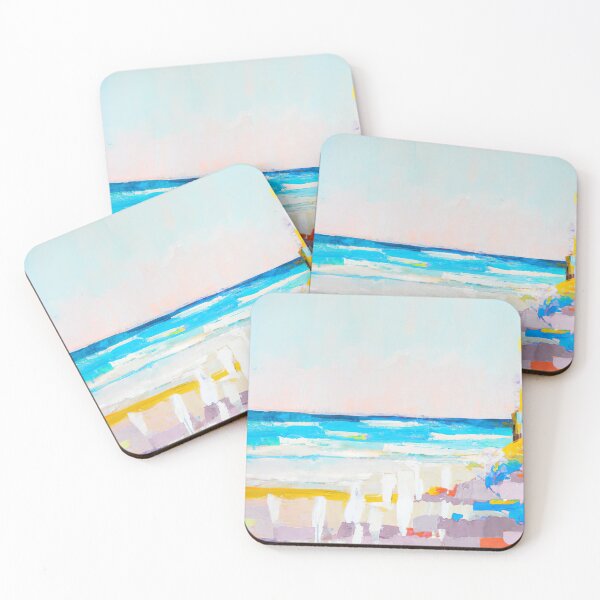 Item preview, Glistening Water Ocean View - Abstract Art Painting designed and sold by Inomaly Art.