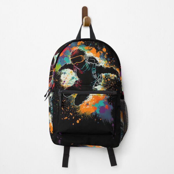 Item preview, Skydiving, free fall, nothing compares, the sky is my playground, screen print style designed and sold by Orianah.