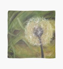 Dandelion Time Oil Painting by Angela Brown Art Scarf